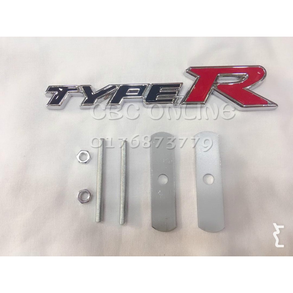โลโก้ HONDA TYPE R STEEL