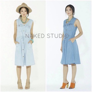 • Pitchy Denim Dress