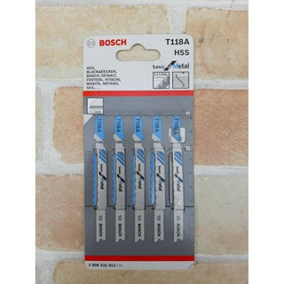 Bosch T118 A ใบเลื่อยจิ๊กซอว์ ตัดเหล็ก