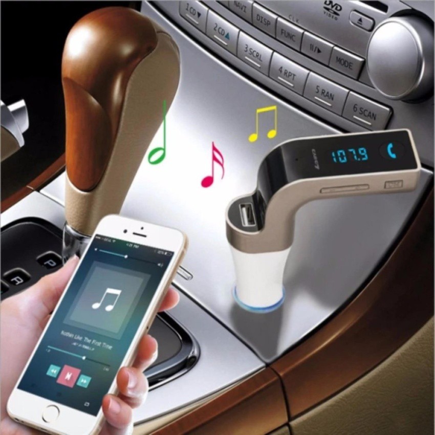บลูทูธในรถยนต์ Bluetooth Car Charger FM Modulator CAR G7 ของแท้100%