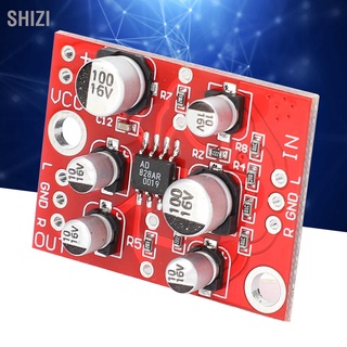 ShiZi แผงโมดูลขยายเสียงพลาสติก Ad828 Dc5-15V