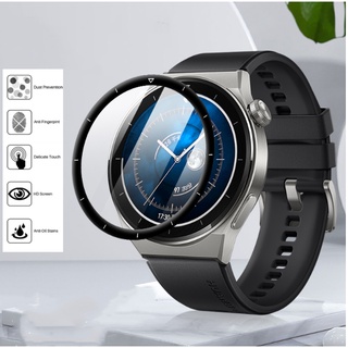 ฟิล์มกันรอยหน้าจอโค้ง 3D อุปกรณ์เสริม สําหรับ Huawei Watch GT 3 Pro GT3 Pro (1 ชิ้น)