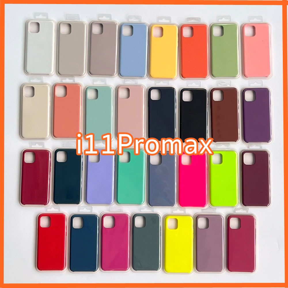 i11Promax เคสกำมะหยี่ ปิดท้าย สำหรับ i11 ด้านนอกซิลิโคน ลบรอยปากกาได้