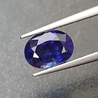 พลอย ไพลิน Blue Sapphire 1.88 กะรัต (Cts.)