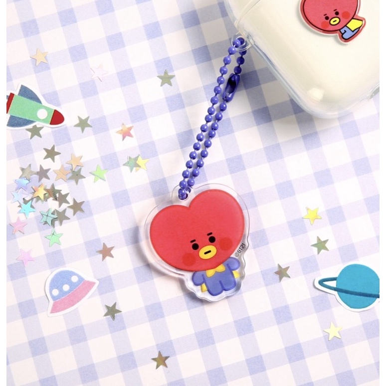 BT21 BABY ACRYLIC SIMPLE KEYRING ✓พร้อมส่ง ของแท้???? | Shopee Thailand