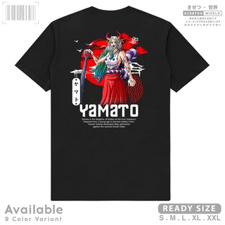 ราคาระเบิดเสื้อยืด ลายการ์ตูนอนิเมะ One Piece YAMATO ONI PRINCESS สไตล์ญี่ปุ่น x 9218รหัสเต็ม S-3XL