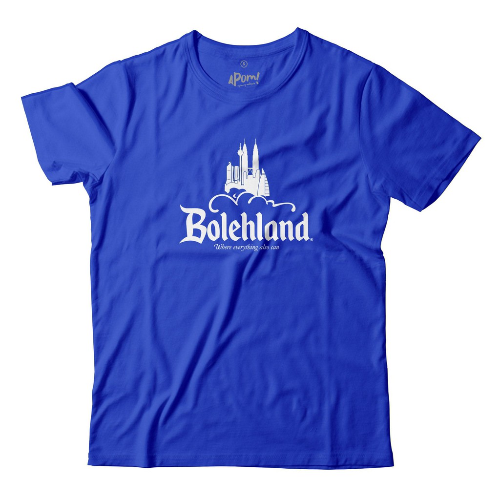 APOM เสื้อยืดผู้ใหญ่ Bolehland