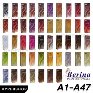 Berina ครีมย้อมผมเบอริน่า มีให้เลือก 47 สี