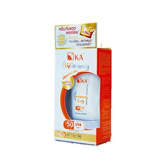 KA UV Protection WHITENING SPF50 PA++ Oil Free 15ml. เคเอ ยูวีไวเทนนิง ครีมกันแดด สีพาสเทล