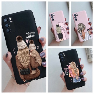 เคสมือถือ แบบนิ่ม เนื้อแมตต์ กันกระแทก สําหรับ OPPO Reno6 Z 5G