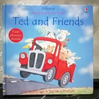 Usborne. Easy Words to Read. Ted and Friends. 4 phonics stories -162