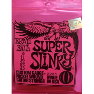 Ernie Ball สายกีตาร์ไฟฟ้า รุ่น Super Slinky