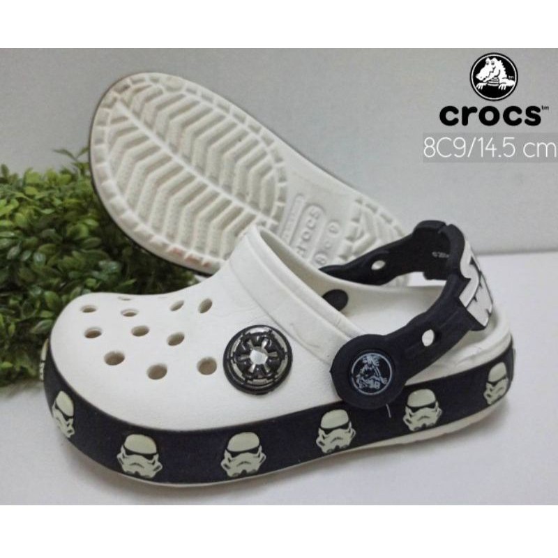 รองเท้าเด็ก ลำลอง แบรนด์ Crocs มือ2 🍀 ความยาว 14.5 cm