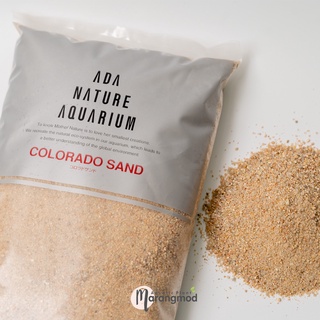 ADA Colorado Sand ทรายธรรมชาติ สีส้มอมแดง สำหรับตกแต่งตู้พรรณไม้น้ำ ขนาด 2Kg