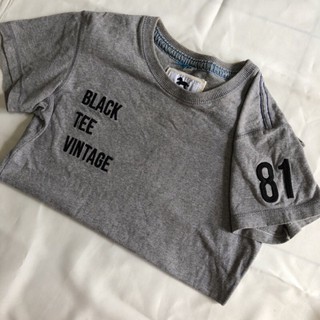 เสื้อยืด  black tee vintage มือสอง