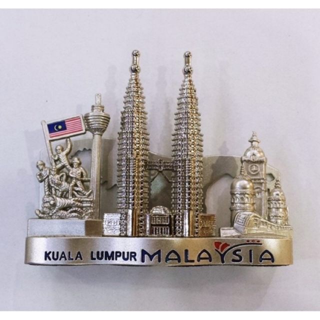 KLCC Flag Memo NameCard Holder ของที่ระลึกพร้อมกล่อง ของที่ระลึกพรีเมี่ยม