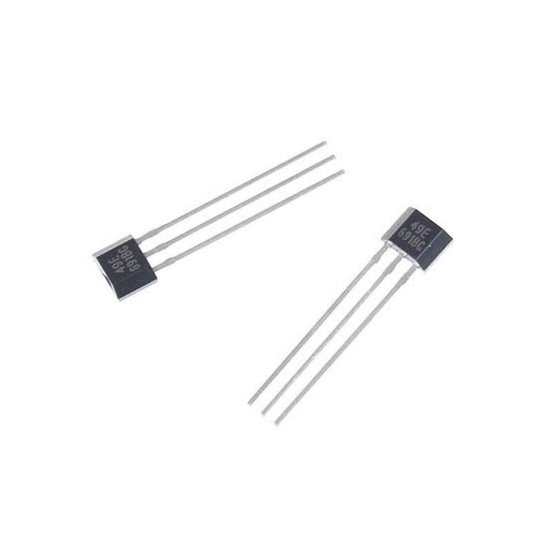 SS49E 49E Hall effect sensor TO-92S เซ็นเซอร์วัดความเร็วรอบมอเตอร์ 3-6.5V