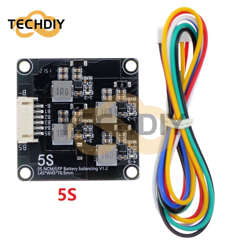 5s 1.2A Balance Li-ion Lipo Lifepo4 อีควอไลเซอร์แบตเตอรี่ลิเธียม BMS