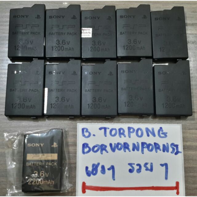 PSP BATTERY รุ่น 2000 - 3000 แท้ 100%