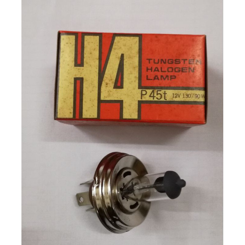 H4-P45T-12V(130/90W)HALOGEN BULB(PHOENIX)-2 ชิ้น