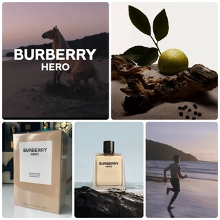 ส่งฟรีไม่ต้องใช้โค้ด กลิ่นใหม่ BURBERRY Burberry Hero EDT 100ml กล่องซีล   น้ำหอม