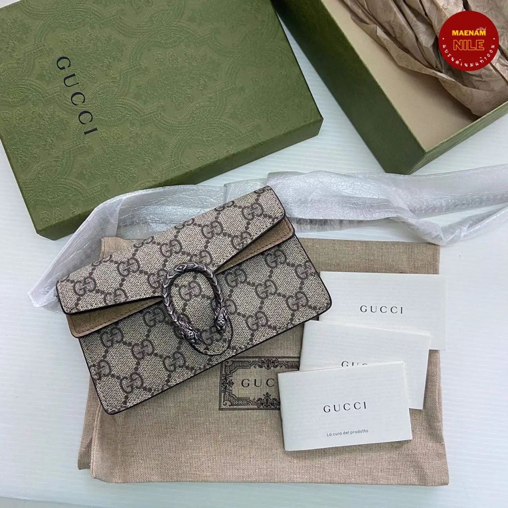 Gucci Dionysus supermini  รุ่นสามัญประจำตู้😆พร้อมส่งค่า  กล่อง ถุงผ้า การ์ด