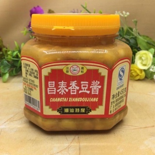 เต้าเจี้ยว(香豆酱)ขนาด450g เหมาะสำหรับปรุงเมนูอาหาร เช่น ผัดผักบุ้ง ปลากะพงนึ่งเต้าเจี้ยวและอีกหลายเมนูที่ต้องการความหอม อร