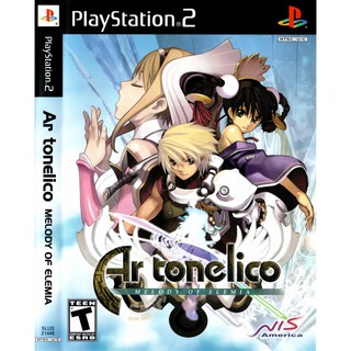 แผ่นเกมส์ Ar tonelico Melody of Elemia PS2 Playstation2 คุณภาพสูง ราคาถูก