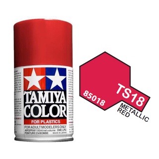 Tamiya Spray TS-18 Metallic Red