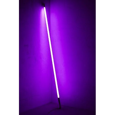 หลอดไฟงานวัด LED ( สีม่วง ) 🎡 ไฟนีออนกันน้ำ 18w 120cm ( T8 LED )