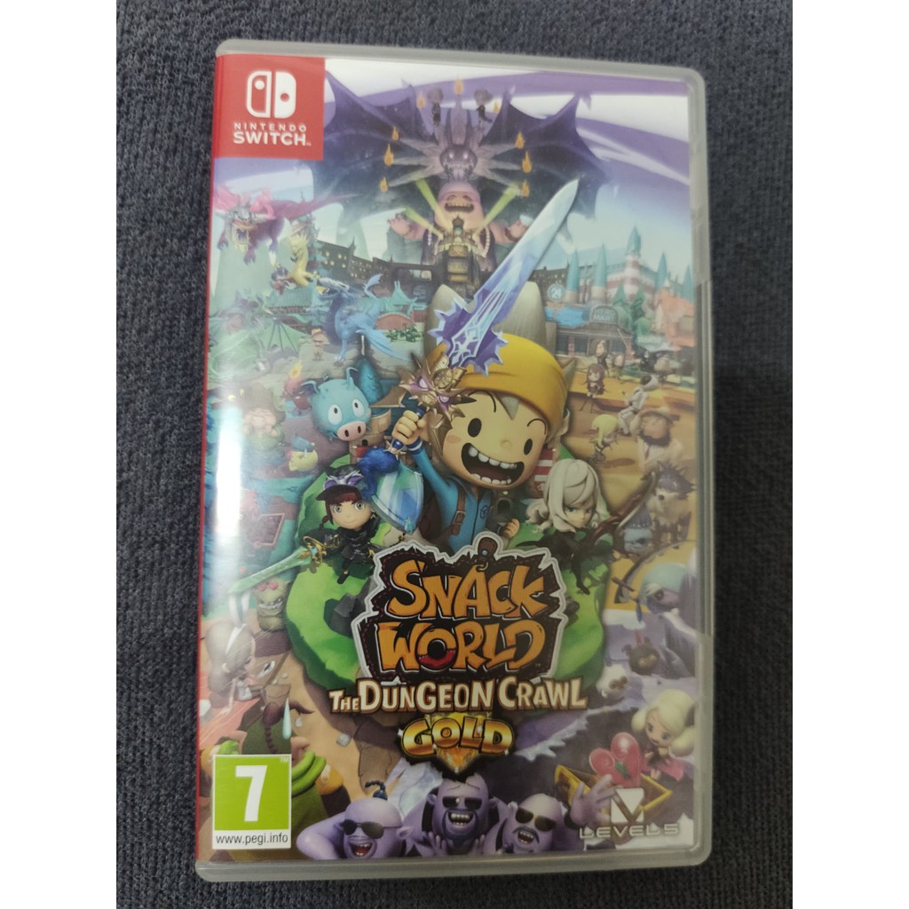 Nintendo Switch: SNACK WORLD: THE DUNGEON CRAWL — GOLD | EUR | English