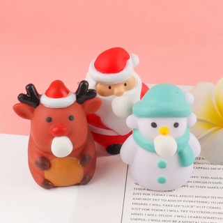 #XMAS BLOW BUBBLE set ของเล่นคลายเครียด บีบๆ ธีม xmas