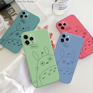 Realme 7 7i Pro C17 5G Narzo 20 Pro 30A สำหรับ Case Cartoon Totoro เคส เคสโทรศัพท์ เคสมือถือ