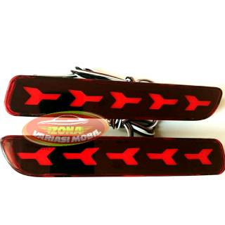 แผ่นสะท้อนแสงกันชนหลัง Ertiga แบบใหม่ ทุกรุ่น สําหรับ Ertiga Plasma Cob