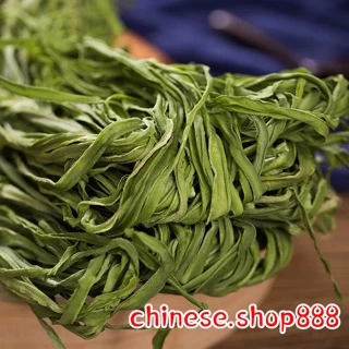 ก๊งฉ่ายแห้ง ผักงูเขียว ผักกรอบแห้ง 500g ( 干贡菜 500克) รสชาติหอมๆกรอบๆ ใช้สำหรับประกอบอาหารหรือทานกับชาบู