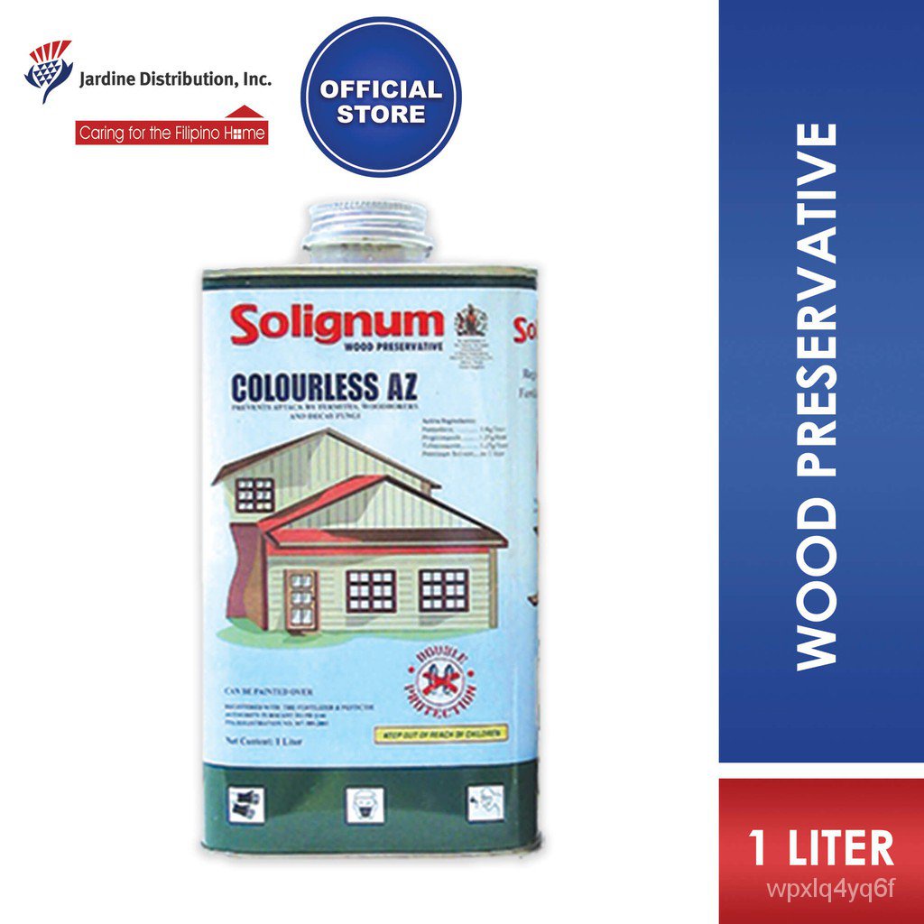 Solignum Wood Preservative - Colorless 1 Liter 3RhI | Shopee Thailand