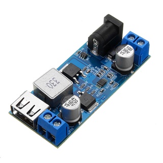 โมดูล ลดแรงดัน เป็น 5v USB 24V/12V to 5V 5A power module DC-DC XY-3606 power converter super LM2596S step down