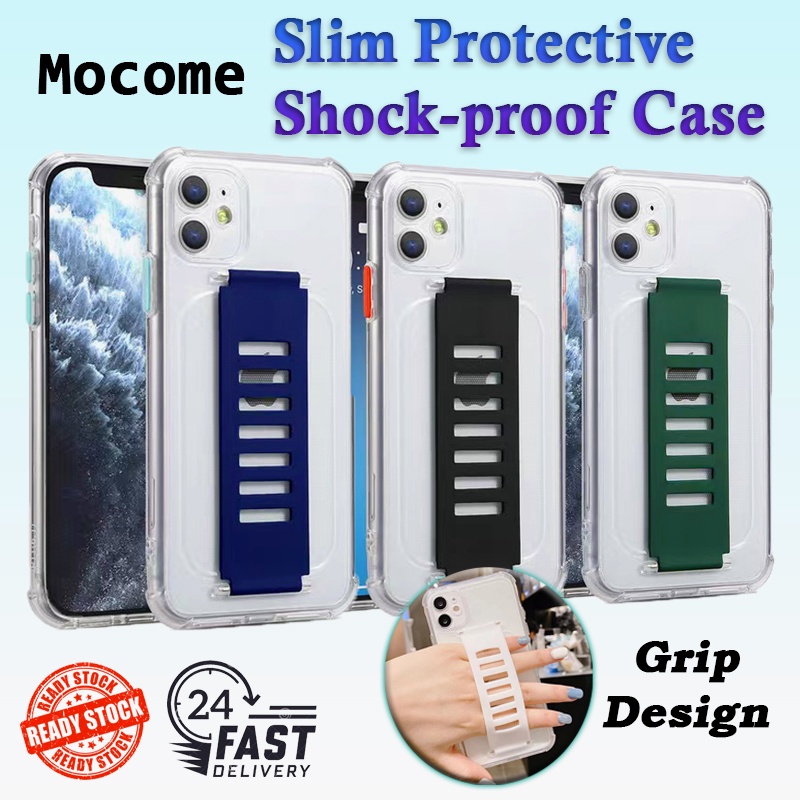 (Grip Case) Mocome Vivo Y17/ Vivo Y15/ Vivo Y12/ Vivo Y11 เคส TPU ดีไซน์บางกันกระแทก