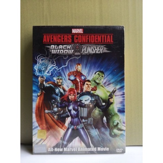 DVD : Avengers Confidential: Black Widow &amp; Punisher (2014) ขบวนการอเวนเจอร์ส แบล็ควิโดว์ กับ พันนิชเชอร์ Mavel Studio