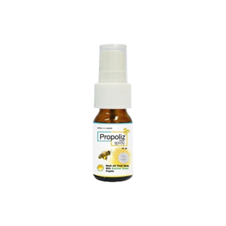 Propoliz Mouth Spray 15 ml. - โพรโพลิซ เมาท์ สเปรย์ บรรเทาการ อักเสบและติดเชื้อในช่องปากและลำคอ