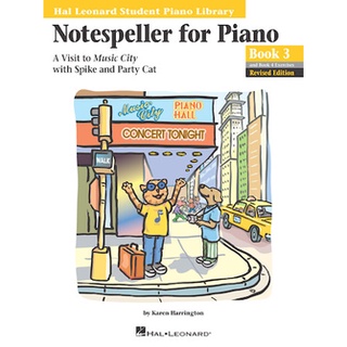 หนังสือเปียโนNOTESPELLER FOR PIANO, BOOK 3 Hal Leonard Student Piano Library