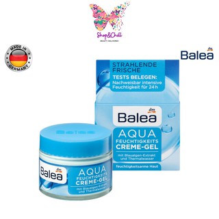 ครีมเจลบำรุงผิวหน้าเพิ่มความชุ่มชื้น Balea Aqua Moisturizing Cream Gel 50 ml