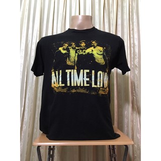 เสื้อวง ALL TIME LOW FALL TOUR 2013 Size L มือ2สามารถปรับแต่งได้