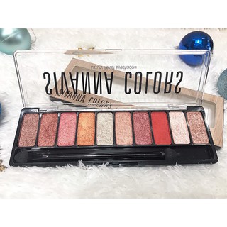 Sivanna Colors Luxury Velvet Eyeshadow HF697 อายแชโดว์ เนื้อครีม 10 สี 1.2g #04