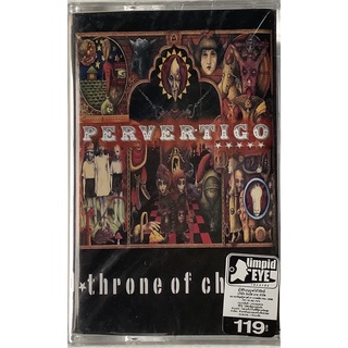 Cassette Tape เทปคาสเซ็ตเพลง Throne Of Chaos อัลบั้ม Pervertigo ลิขสิทธิ์ .ใหม่ซีล