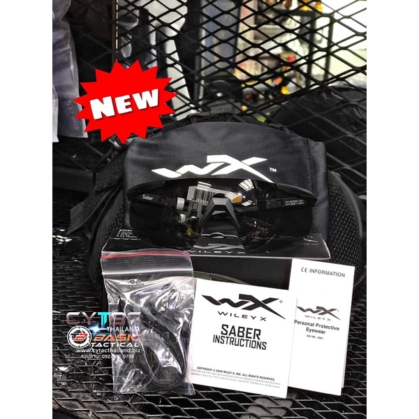 WX SABER ADVANCED รุ่นเลนส์สีดำ