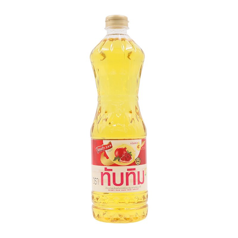 ทับทิมน้ำมันปาล์ม 1ลิตร Tubtim palm oil 1 liter