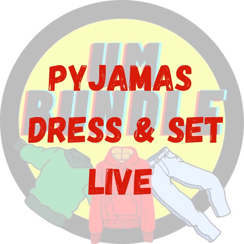 PYJAMAS DRESS & SET LIVE เท่านั้น