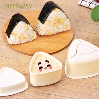 NEEDWAY Cute Sushi Tool Practical Rice Mold Sushi Maker Mold Seaweed rice Creative DIY Kitchen Gadgets Japanese Baby food Onigiri Mold