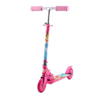 Disney สกู๊ตเตอร์ 2ล้อ พับได้ - ลายเจ้าหญิงดิสนี่ 2 Wheels Scooter - Princess DCA82010-D